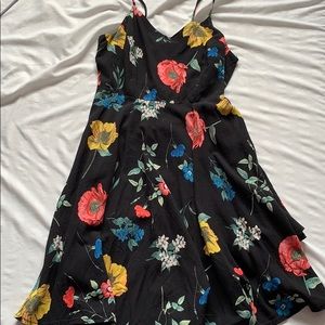 old navy sundress black with flowers